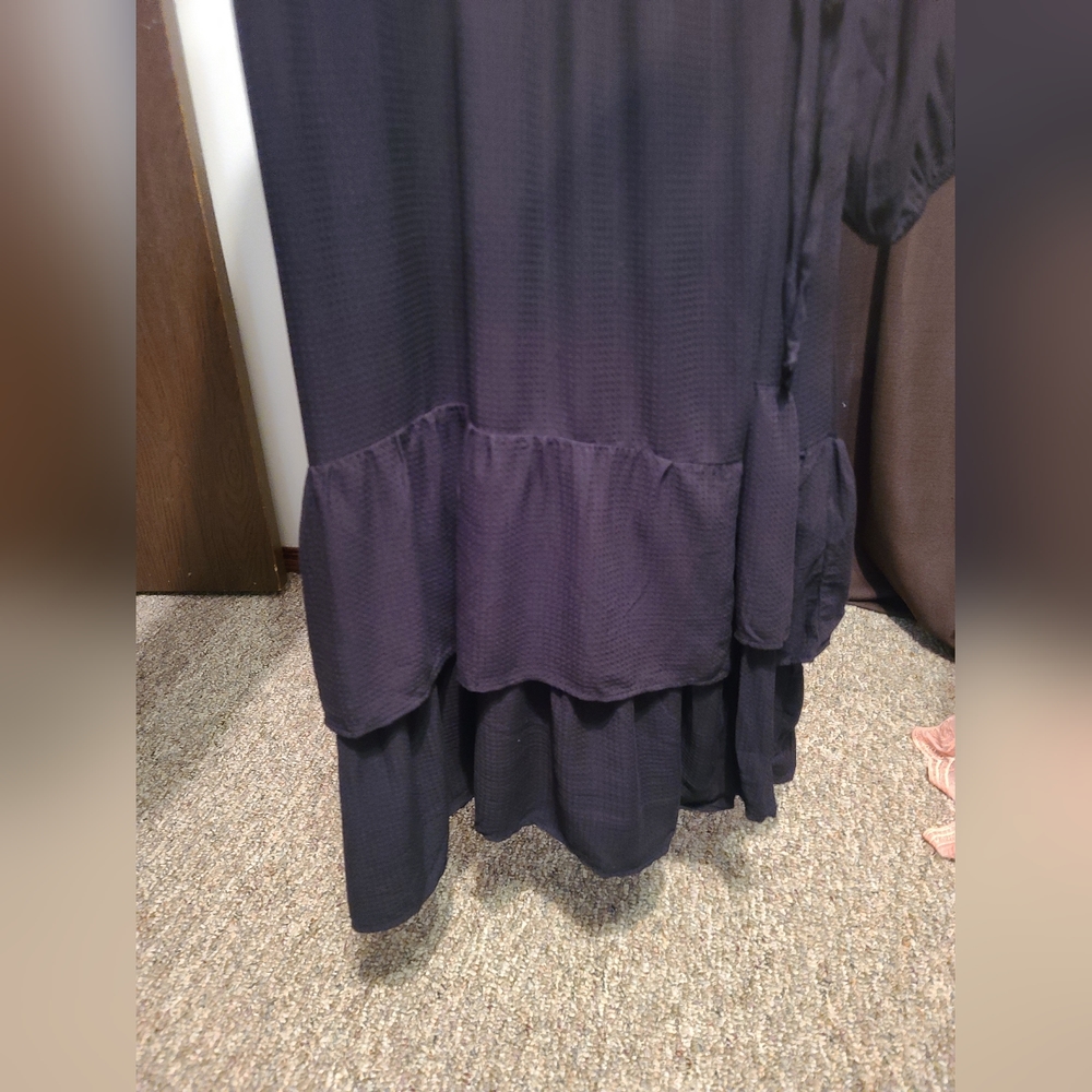 🐰Plus Size Faux Wrap Dress - Picture 9 of 9